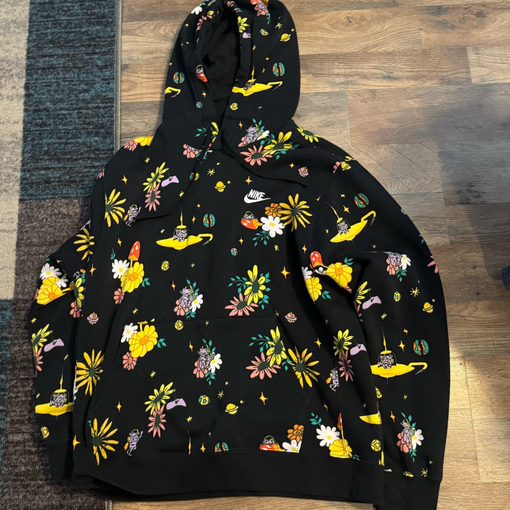 floral nike hoodie